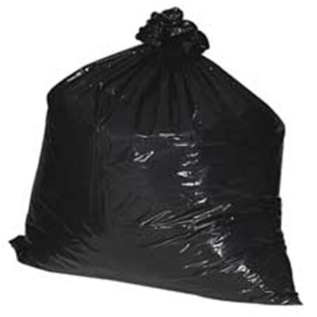 Tinkertools Trash Can Liners- Rcycld- 56 Gal- 1.65mil- 43in.x48in.- BK TI127313